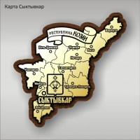 Карта СЫКТЫВКАР